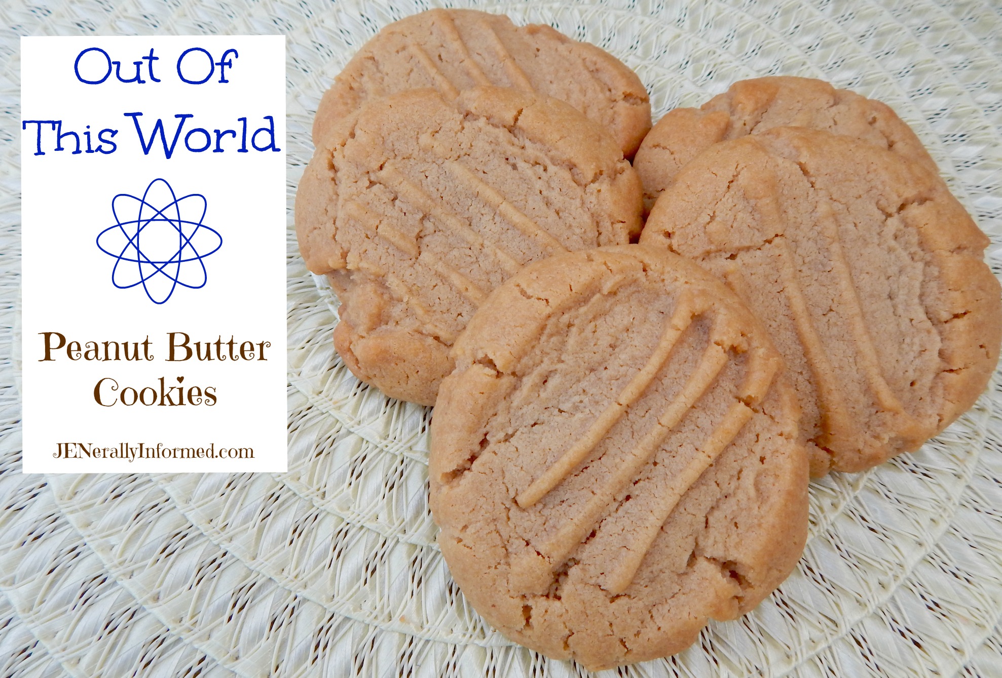 Out Of This World Peanut Butter Cookies