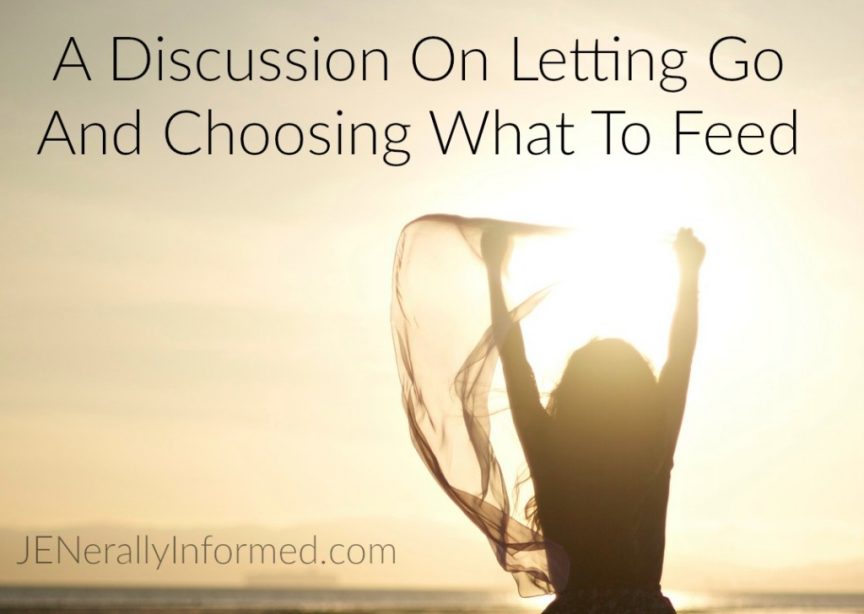 A Discussion On Letting Go And Choosing What To Feed