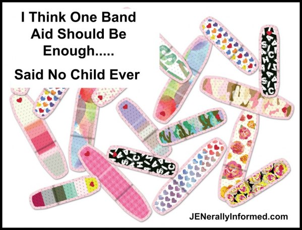 The truth about kids and Band Aids #funny #parenting