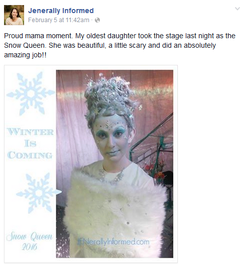 Long Live The Snow Queen!