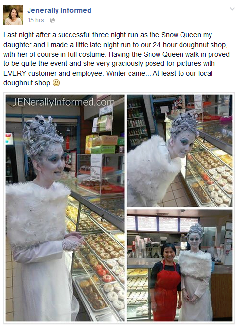 Long Live The Snow Queen!