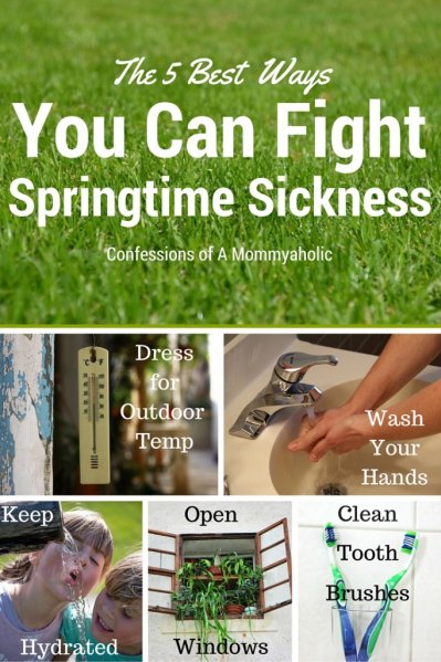 The 5 Best Ways To Fight Spring Sickness- Confessions of A Mommyaholic