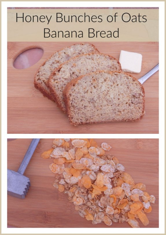 A Delicious Recipe for Honey Bunches of Oats Banana Bread! #CerealAnytime