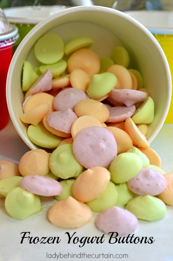 Frozen Yogurt Buttons!