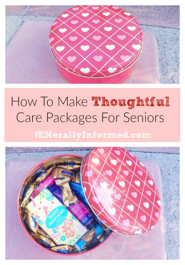 How to make thoughful gifts for seniors.