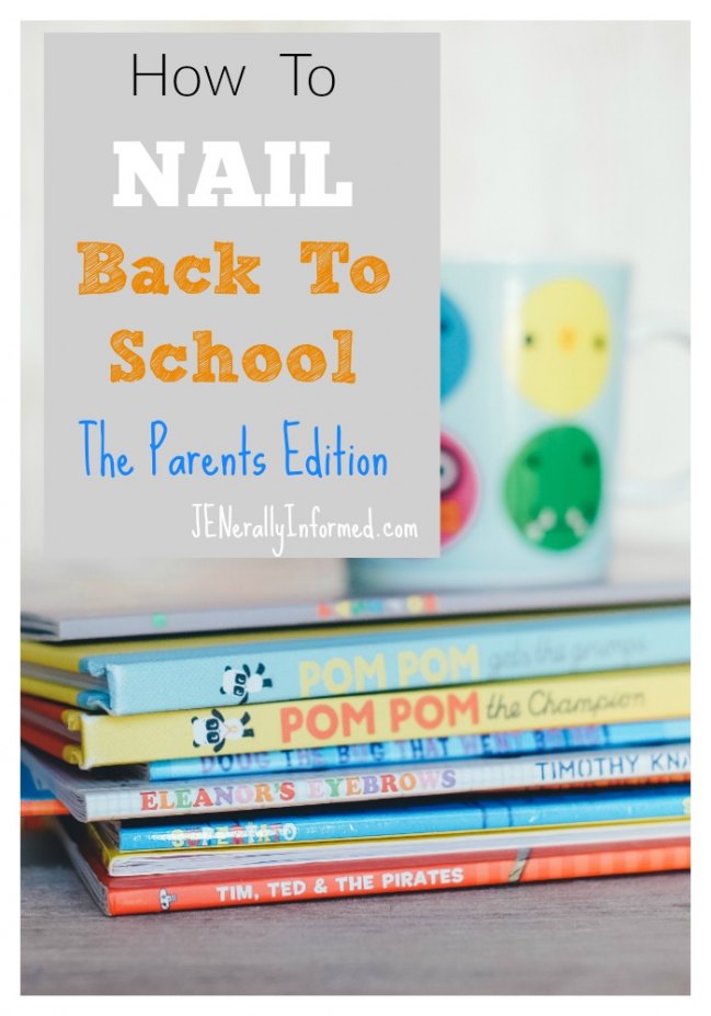 Parents follow these simple rules for a great back to school season!