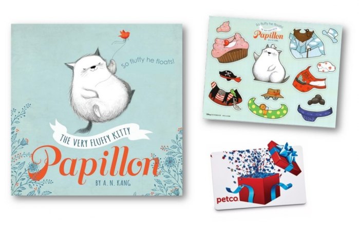 Papillon The Very Fluffly Kitty, an adorable new children's book from Disney-Hyperion Books!