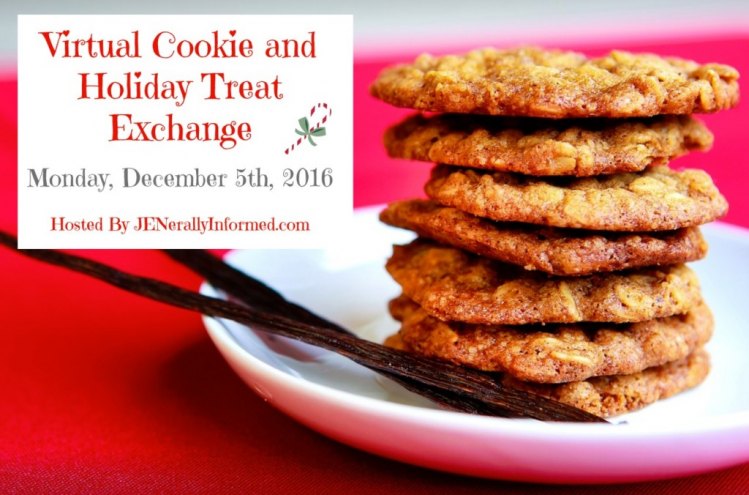 Virtual Cookie and Holiday Treat Exchange Hosted By Jen of JENerally Informed on Monday, December 5th, 2016!