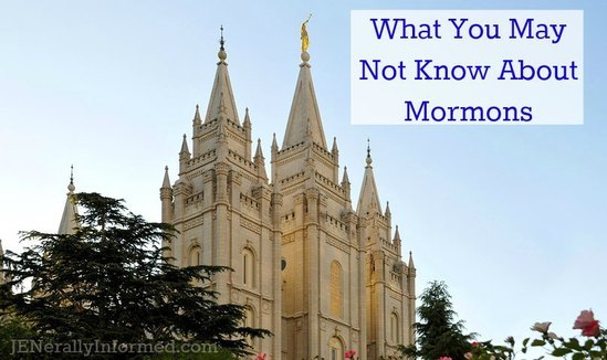 What you may not know about Mormons.