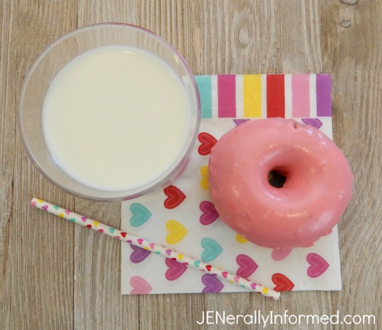 Try this fun and easy Valentine idea for the donut lover in your life!