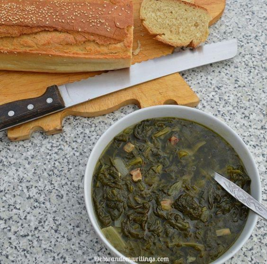Slow Cooker Spinach Soup from Deb's Random Writings.
