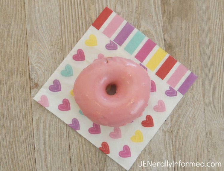 Try this fun and easy Valentine idea for the donut lover in your life!