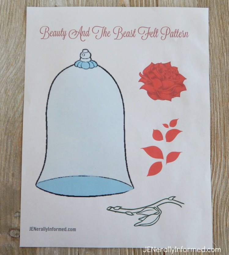 Calling all Princesses! Grab this printable and learn how to make this easy felt rose craft!