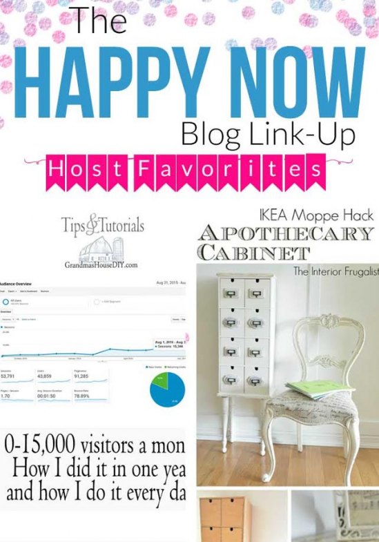 Take a look at the Happy Now Link-Up #47 Host favorites!