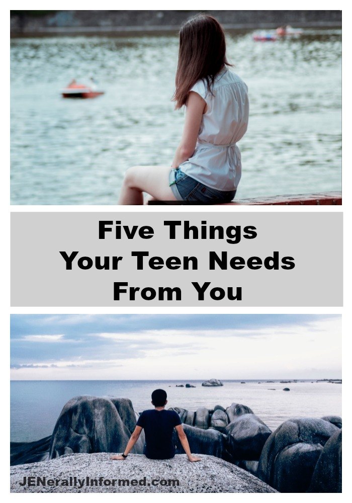Five things your teen really needs from you.