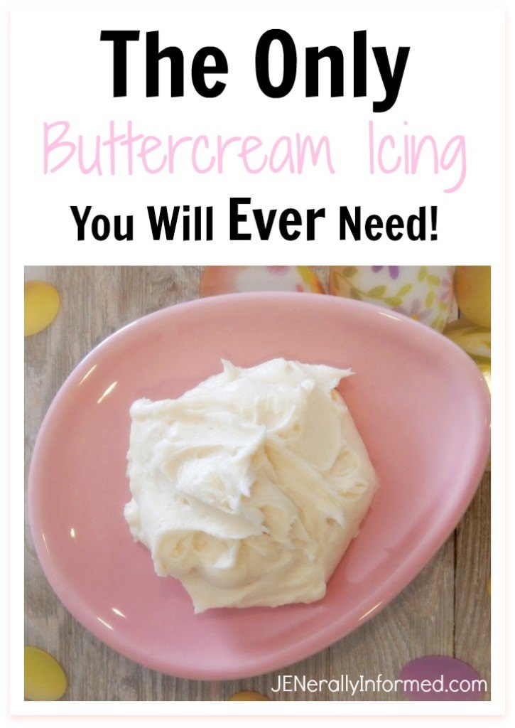 Not all icings are created equal. Here is the only buttercream icing you will ever need!