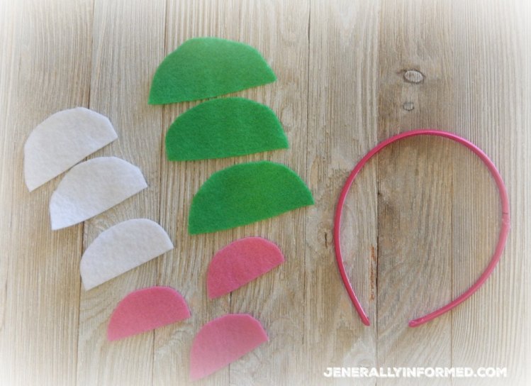 Make summer fabulous with this adorable DIY watermelon headband!