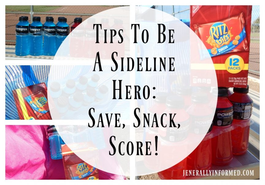 Tips To Be A Sideline Hero: Save, Snack, Score!