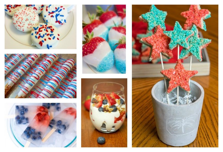 Easy and delicious treats to help celebrate the 4th of July!
