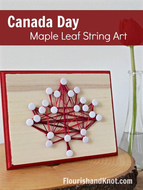 Learn how to make string art for any holiday!