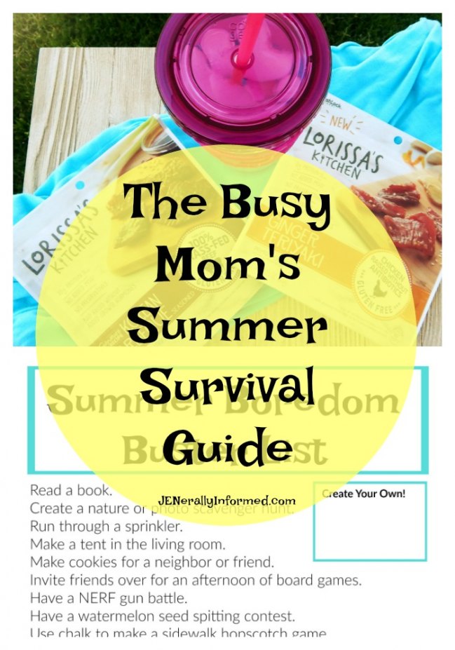 The Busy Mom's Summer Survival Guide Plus a Boredom Buster #Printable!