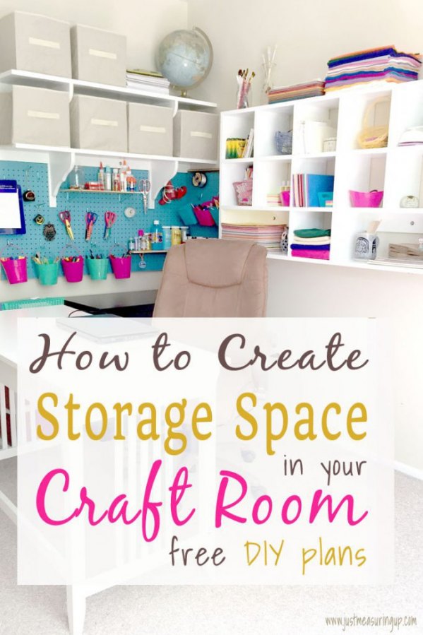 Whip that craft room into shape with free downloadable plan and tutorial!