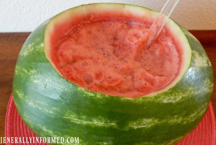Share a slice this summer and up your watermelon game with this recipe for a bubbly watermelon punch bowl!