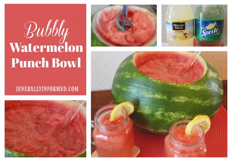 Share a slice this summer and up your watermelon game with this recipe for a bubbly watermelon punch bowl!