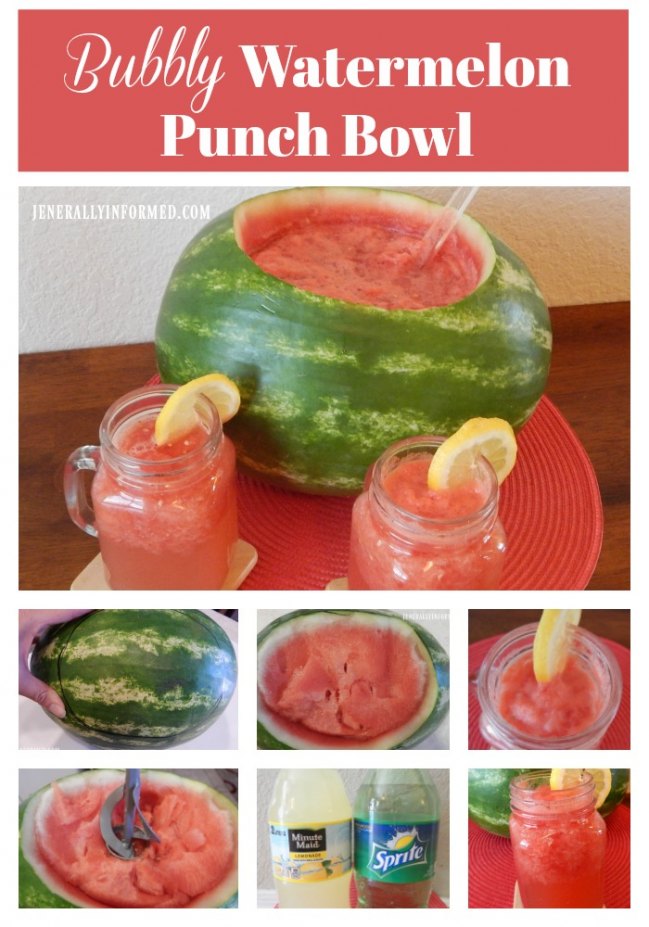 Share a slice this summer and up your watermelon game with this recipe for a bubbly watermelon punch bowl!