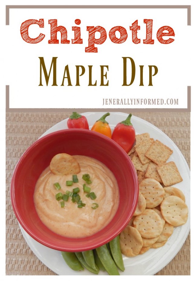 Try Some"THiN" Good Today: Chipotle Maple Dip! 