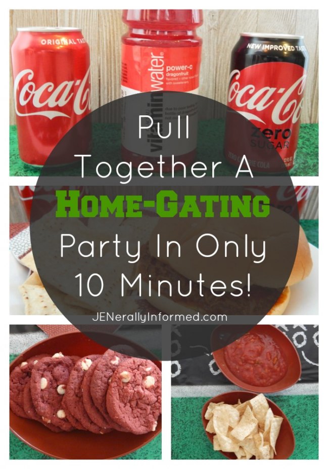 Pull Together A Home-Gating Party In Only 10 Minutes!