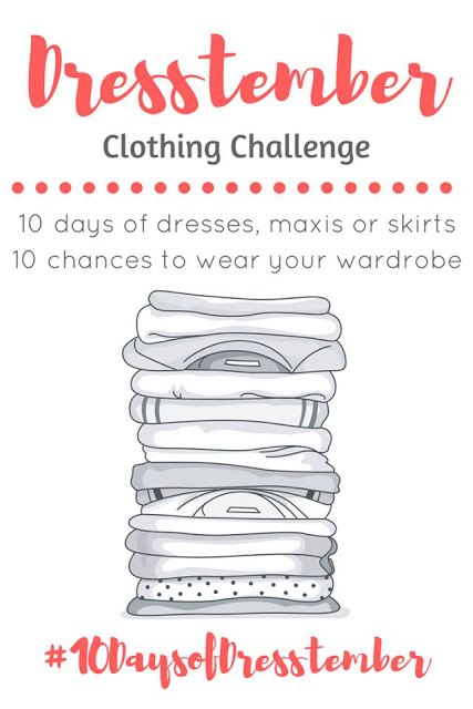 Dresstember Clothing Challenge from Wife Mommy Me.