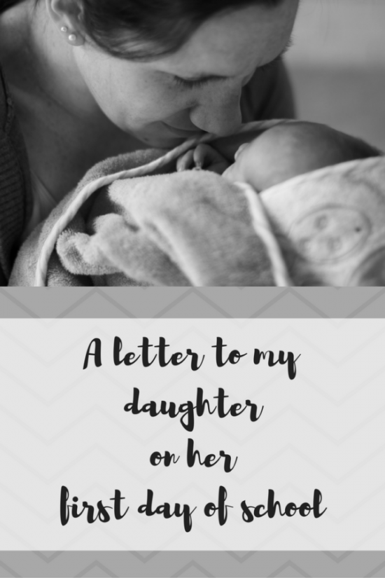 A Letter to my Daughter from A Sprinkle of Joy.