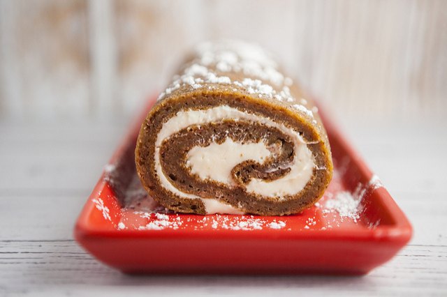 Pumpkin Roll With Cream Cheese Filling from Brooklyn Farm Girl.