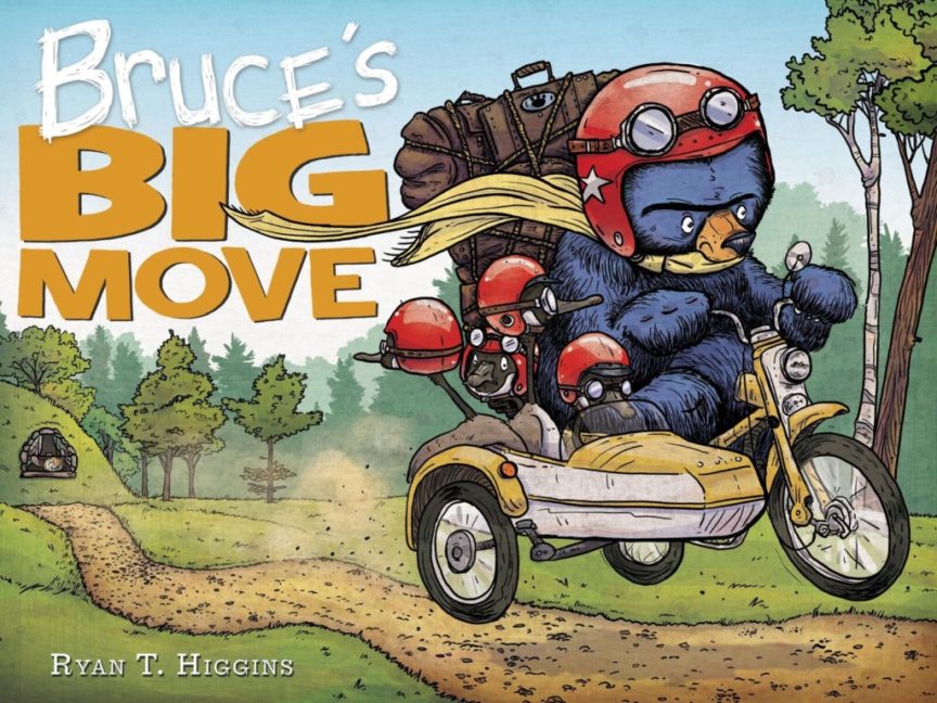 A New Book And A New Giveaway: Bruce's Big Move!