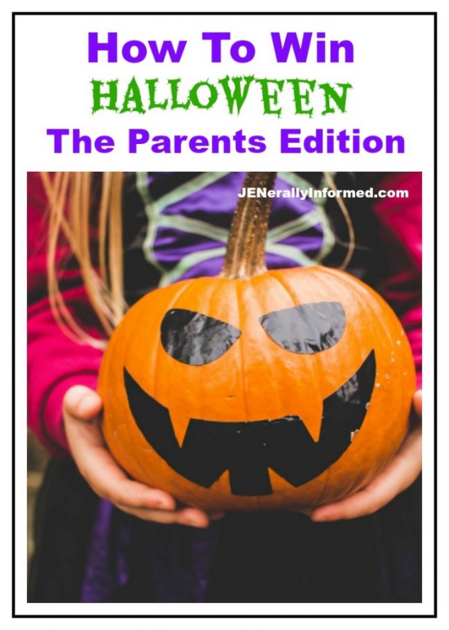 How To Win On Halloween: The Parents Edition. Everything you need to know to survive the holiday with young children.