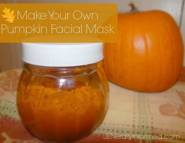 Here's how to make your own pumpkin facial mask!