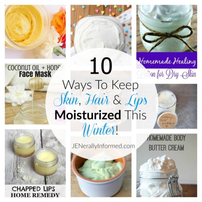 Ten Ways To Keep Skin, Hair & Lips Moisturized This Winter!