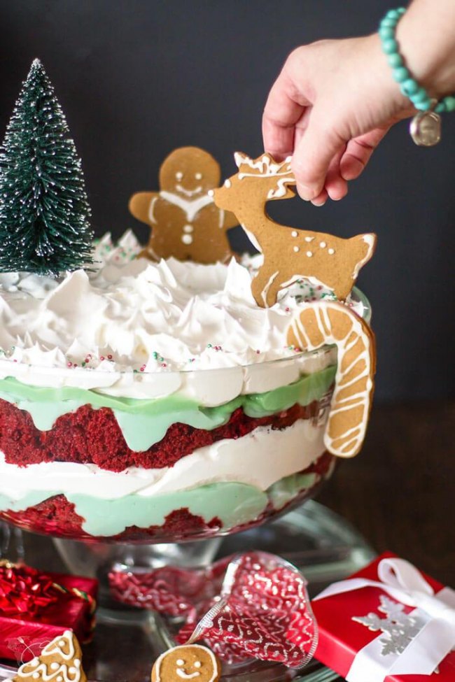 Easy Christmas Trifle From All That's Jas.