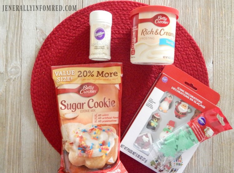 Easy Snow Globe Sugar Cookies! Get your baking done in less than an hour.