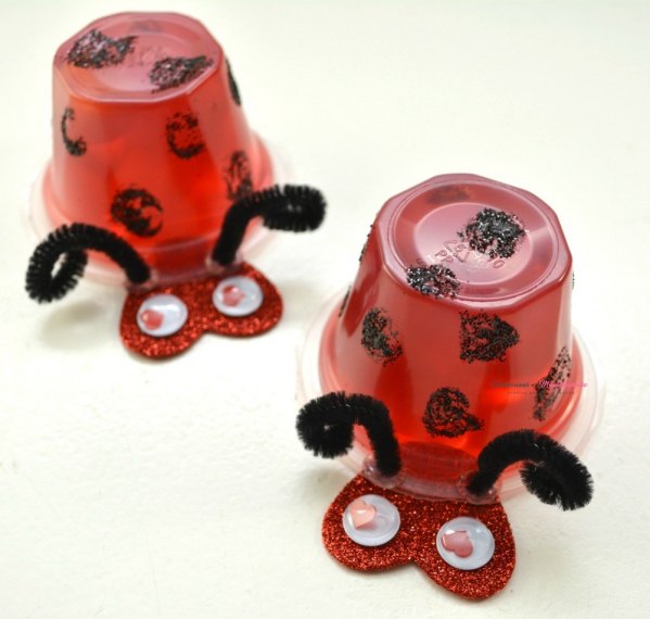 Ladybug Fruit Cups Snack for Kids from Confessions of A Mommyaholic.