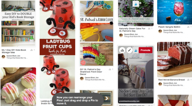 Check out both of our Happy Now Link-Up faves and features Pinterest boards!