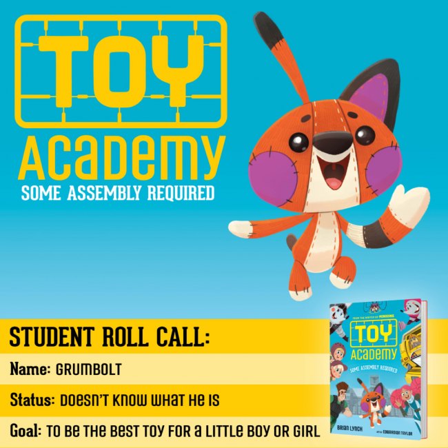 It’s Book Giveaway Time! Toy Academy.Where toys learn to play. 