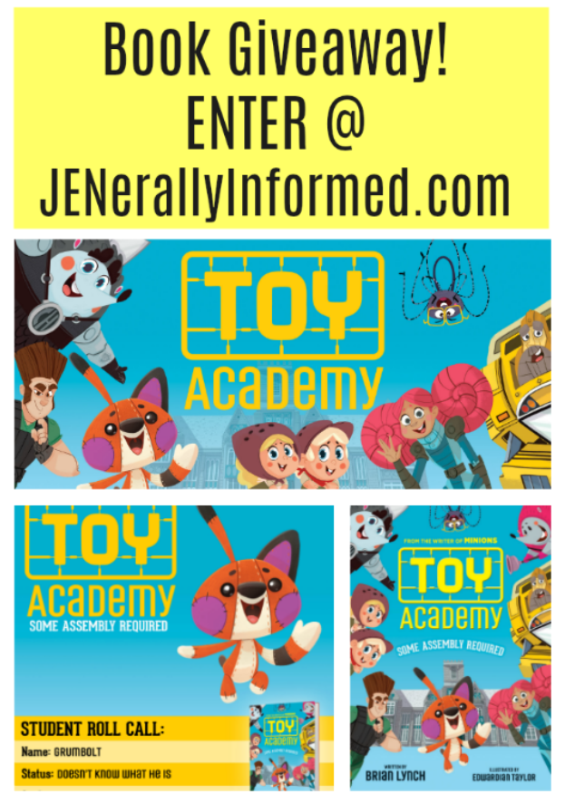 It’s Book Giveaway Time! Enter for a chance to win a copy of the new book #ToyAcademy @Scholastic