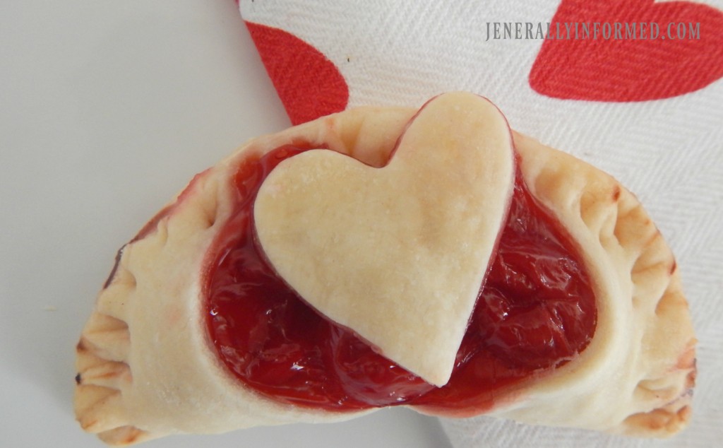 Easy Mini Heart Cherry Empanadas