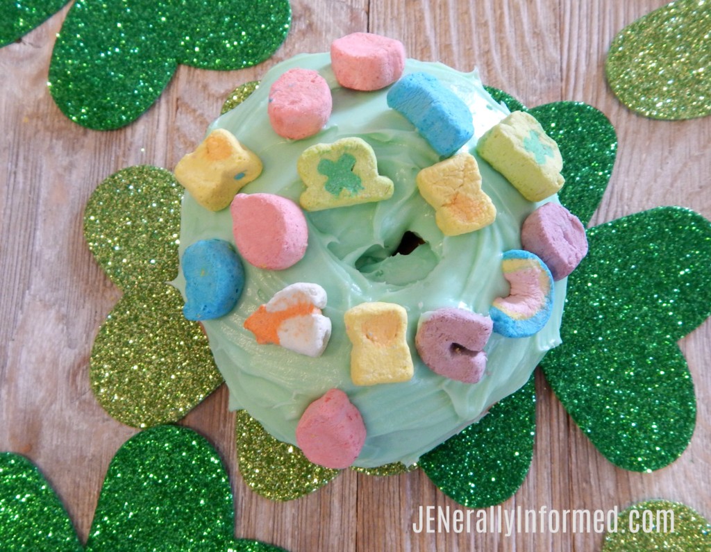 Easy St. Patrick’s Day Donuts