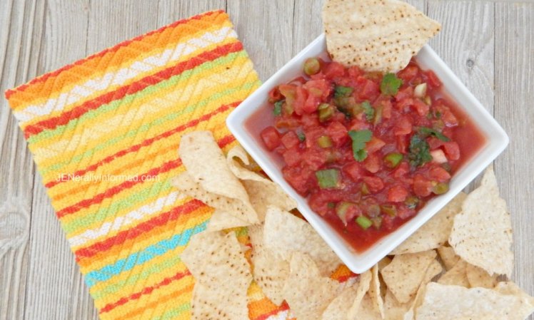 Learn how to make salsa bursting with fresh flavor and ingredients in only five minutes!