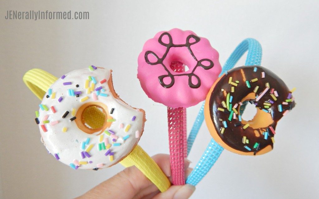Learn how to make this super cute and easy donut headband!