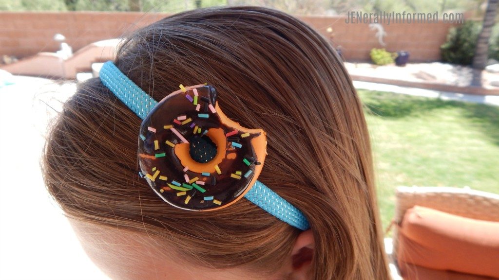 Learn how to make this super cute and easy donut headband!