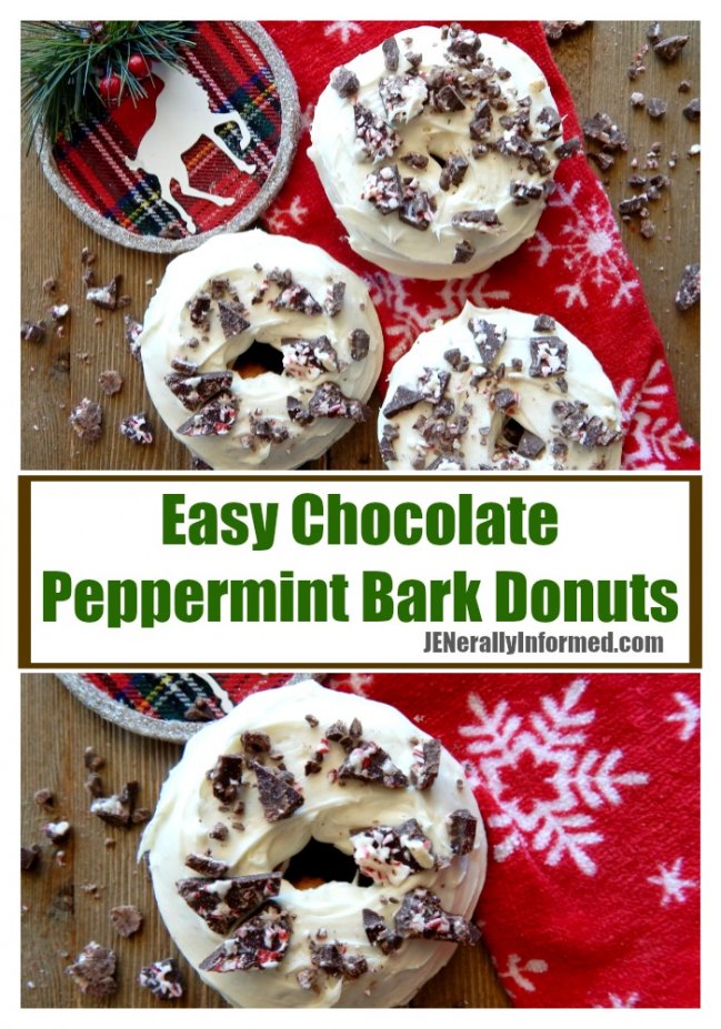 Just in time for any holiday celebration learn how to make peppermint bark donuts!